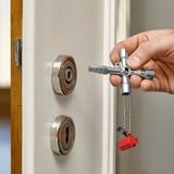 KNIPEX Profi-Key 00 11 04, Steckschlüssel für gängige Absperrsysteme