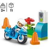 LEGO 10471 DUPLO Town Blaues Polizeimotorrad, Konstruktionsspielzeug 