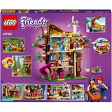 LEGO 41703 Friends Freundschaftsbaumhaus, Konstruktionsspielzeug Mit Mia und River Minipuppen