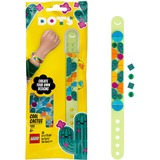 LEGO 41922 DOTS Kaktus Armband, Konstruktionsspielzeug Bastelset für Kinder, Set zum Basteln eines Kinderarmbands