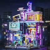 Lumibricks Cyberpunk Neoncity Gamestack, Konstruktionsspielzeug 