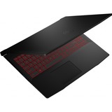 MSI Katana GF66 11UE-810, Gaming-Notebook schwarz, ohne Betriebssystem, 144 Hz Display