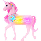 Mattel Barbie funkelnd leuchtendes Einhorn, Spielfigur 