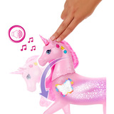 Mattel Barbie funkelnd leuchtendes Einhorn, Spielfigur 