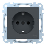 Merten Schutzkontaktsteckdose Standard anthrazit, Retail