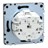 Merten Schutzkontaktsteckdose mit Steckklemmen bronze, Retail