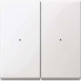 Merten Wippe, zweiteilig, 2-fach, System M, Typ MEG5220-0319 weiß (glänzend), Retail