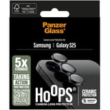 PanzerGlass Hoops Ceramic Kameraschutz, Schutzfolie schwarz, Samsung Galaxy S25