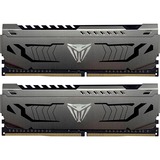 Patriot DIMM 16 GB DDR4-3600 Kit, Arbeitsspeicher grau, PVS416G360C8K, Viper Steel, XMP