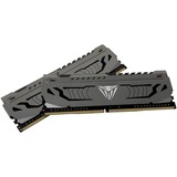 Patriot DIMM 16 GB DDR4-3600 Kit, Arbeitsspeicher grau, PVS416G360C8K, Viper Steel, XMP