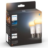 Philips HUE White Ambiance E27, LED-Lampe Doppelpack, ersetzt 60 Watt
