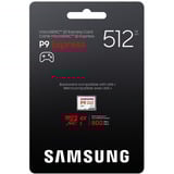Samsung P9 Express 512 GB microSDXC, Speicherkarte weiß, PCIe Gen3.0x1, NVMe 1.3, SD 7.1, UHS-I