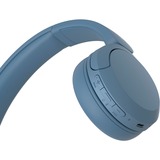 Sony WH-CH520, Kopfhörer hellblau, Bluetooth, USB-C