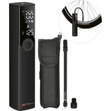 TELESTAR Trotty Pump, Luftpumpe schwarz, mit LED-Taschenlampe