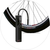 TELESTAR Trotty Pump, Luftpumpe schwarz, mit LED-Taschenlampe