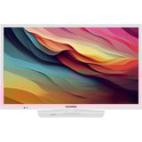 Telefunken XH24O550M-W, LED-Fernseher 60 cm (24 Zoll), weiß, WXGA (HD-ready), Triple Tuner, Mediaplayer