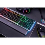 Thermaltake ARGENT K5 RGB, Gaming-Tastatur titan/schwarz, DE-Layout, Cherry MX RGB Speed Silver