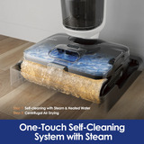 Tineco FLOOR ONE S6 Stretch Steam Plus, Nass-/Trockensauger weiß