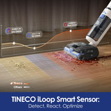 Tineco FLOOR ONE S6 Stretch Steam Plus, Nass-/Trockensauger weiß