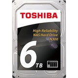 Toshiba N300 6 TB, Festplatte SATA 6 Gb/s, 3,5", Bulk