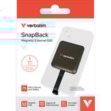 Verbatim SnapBack SSD 1 TB Mocha Metallic, Externe SSD braun