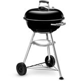 Weber Compact Kettle Ø 47cm, Holzkohlegrill schwarz