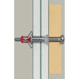 fischer Hohlraumdübel DuoHM 4x55 S PZ  4 Stück, mit Panhead-Schraube