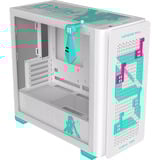 ASUS A23 Hatsune Miku Edition, Tower-Gehäuse weiß/mint