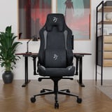 Arozzi Vernazza Supersoft Fabric, Gaming-Stuhl schwarz/grau, Black