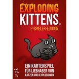 Asmodee Exploding Kittens - 2-Spieler-Edition, Kartenspiel 