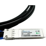 BlueOptics BlueLAN Direct Attach Kabel kompatibel zu Edge Core ET7302-DAC-3M schwarz, 3 Meter