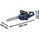 Bosch Akku-Kettensäge BITURBO GKE 18V-40 Professional solo, 18Volt blau, ohne Akku und Ladegerät