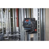 Bosch Akku-Kombilaser GCL 12V-50-22 CG Professional, Kreuzlinienlaser blau/schwarz, Li-Ionen-Akku 2,0 Ah, grüne Laserlinien und Lotpunkte, inkl. Drehhalterung RM 20, in L-BOXX