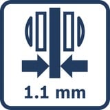Bosch Professional Akku-Kettensäge GKE 18V-40 Professional solo, 18Volt blau, ohne Akku und Ladegerät
