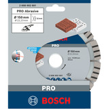 Bosch Professional PRO Abrasive Diamanttrennscheibe, Ø 150mm Bohrung 22,23mm