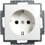 Busch-Jaeger Schutzkontaktsteckdose mit USB Typ A und USB Typ C weiß, Retail