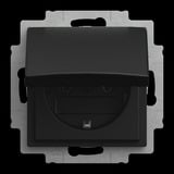 Busch-Jaeger Steckdose CEE 7/3 Typ F 20 EUKR-915 schwarz, Retail