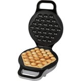 Clatronic Bubble Waffelautomat WA 3772, Waffeleisen silber, 700 Watt