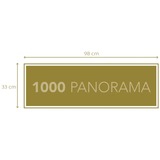 Clementoni Panorama - Netflix Stranger Things, Puzzle 1000 Teile