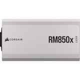 Corsair RM850x 80 PLUS Gold White Generalüberholt, PC-Netzteil weiß, 1x 12+4 Pin High Power GPU, 3x PCIe, Kabel-Management, 850 Watt