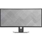 Dell U3417W Generalüberholt, LED-Monitor 86 cm (34 Zoll), schwarz, WQHD, IPS, Curved, HDMI, DP, Mini-DP, USB-Hub
