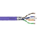 Digitus Professional Cat.6 F/UTP Verlegekabel simplex, Dca violett, 500 Meter Trommel