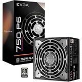 EVGA SuperNOVA 750 P6 750W, PC-Netzteil schwarz, Kabel-Management, 750 Watt