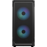 Fractal Design Focus 2 RGB Black TG Clear Tint, Tower-Gehäuse schwarz, Tempered Glass