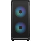 Fractal Design Focus 2 RGB Black TG Clear Tint, Tower-Gehäuse schwarz, Tempered Glass