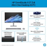 HP OmniStudio X All-in-One 27-cs0075ng, PC-System silber, Windows 11 Home 64-Bit