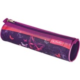 Herlitz Loop Plus Butterflies, Schulranzen lila, inkl. 16 tlg. Schüleretui, Faulenzermäppchen, Sportbeutel