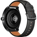 Huawei Watch Buds (Saga-B19T), Smartwatch schwarz, schwarzes Lederamband, inkl. Kopfhörer