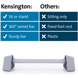 Kensington Rocking Fußstütze aluminium/grau