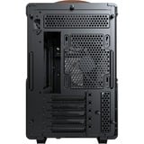 Montech Heritage , Tower-Gehäuse schwarz/braun, Tempered Glass